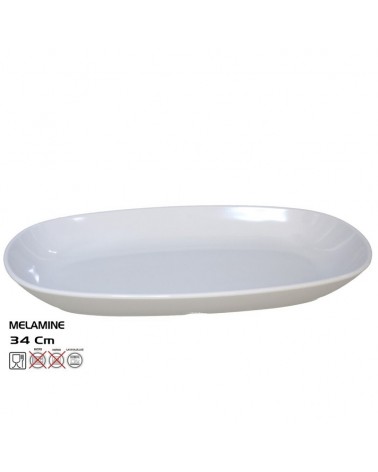 TRAVESSA OVAL DIAMONDO 34X20 MELAMINA