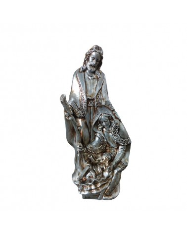 CERAMICA- SAGRADA FAMILIA BERÇO 25x45cm