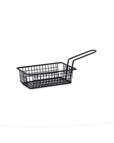CESTO METALICO 16X10.5X5.5 GASTRO BLACK