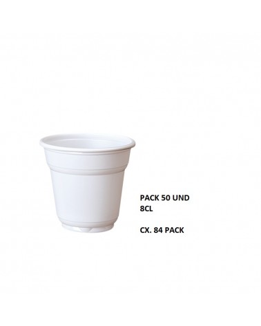 DESCARTAVEIS- PACK 50 COPOS 8CL