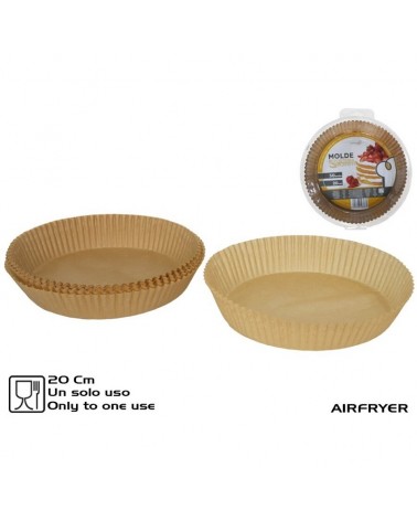 FORMA PAPEL P/AIRFRYER 20cm PACK50