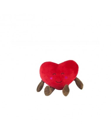 PELUCHE- CORAÇAO VERMELHO 14CM