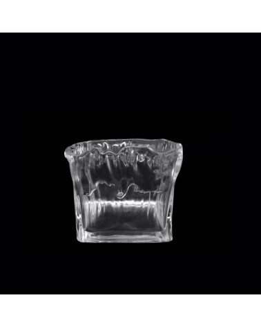 VIDRO- CUBO TRANSP. 17x17x14cm