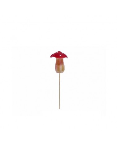COGUMELO VERMELHO 10x10x24cm