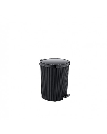 BALDE C/ PEDAL PRETO 6L 