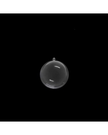 ACRILICO- BOLA TRANSPARENTE 8cm