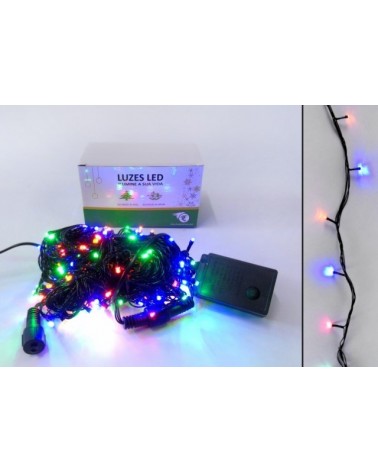 SERIE NATAL C/150 LUZES Led COLORIDO 15m