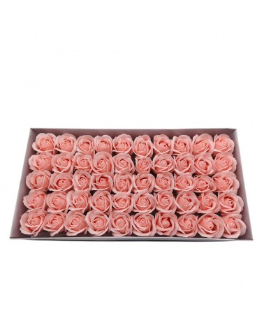 FLOR ARTIFICIAL- ROSAS SABAO 5CM ROSA CLARO CX.50