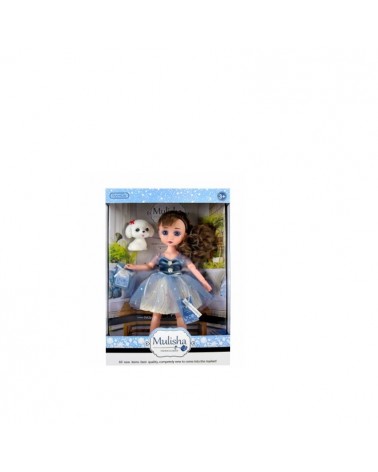 BRINQUEDO- BONECA C/ACESSORIOS "MULISHA" 24X8X34CM