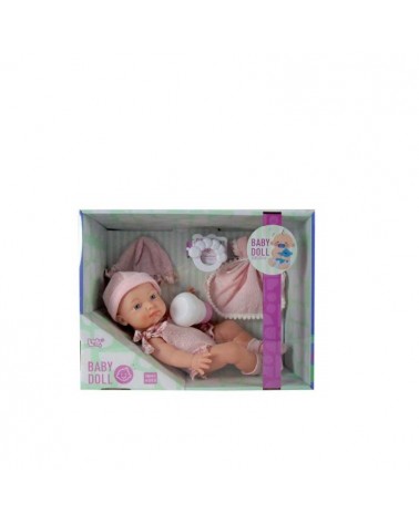 BRINQUEDO- BEBE CHORAO "BABY DOLL" 32X15X25CM