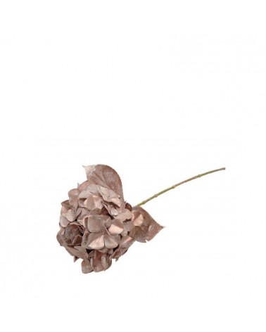 FLOR ARTIFICIAL- PE HORTENSIA PLATINA 68CM