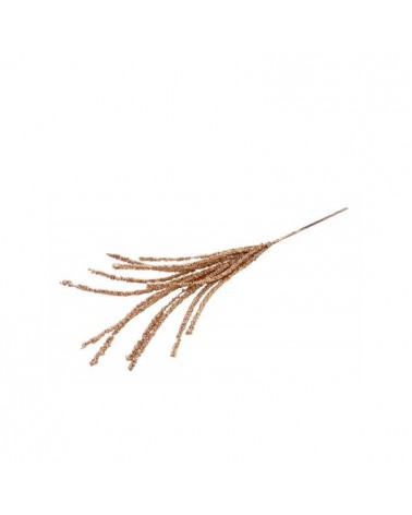 FLOR ARTIFICIAL- PE FOLHAGEM COR ROSA DOURADO 70CM