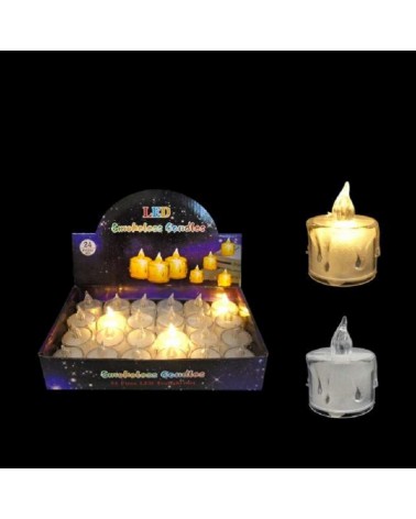 VELA LED COR BRANCO QUENTE 3X5CM