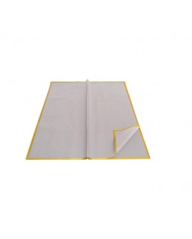 EMB. 20 FOLHAS CELOFAN 53MY PRATEADO 58cmX58cm