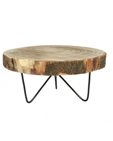 BASE MADEIRA C/PE 25X25X11CM