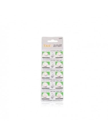 PILHA LR43/ 386/ G12 PACK10