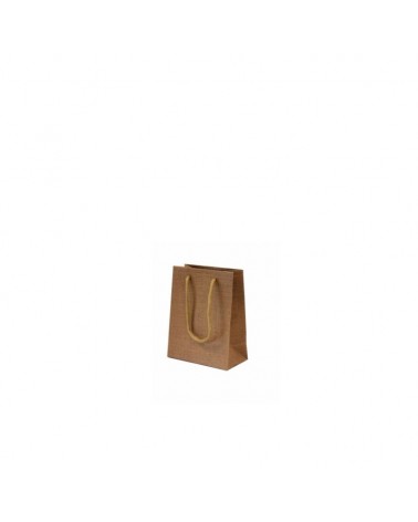 EMB. C/12 SACO PAPEL LUX A.C 210g KRAFT 11x6x14cm