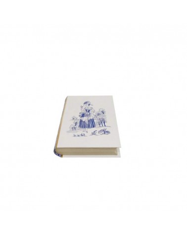 CAIXA CARTAO LIVRO FLORES COL. 17x14x4cm