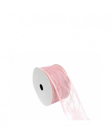 ROLO FITA RENDA CORAL 4CMX10M