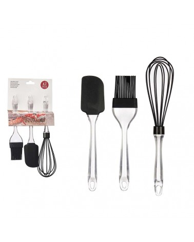CONJ. 4 UTENSILIOS DE COZINHA SILICONE