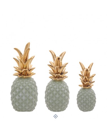 CERAMICA DECORATIVA- ANANAS 7.5X7.5X19CM