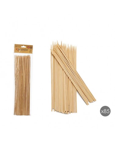 ESPETOS BAMBU 30cm PACK85 UND