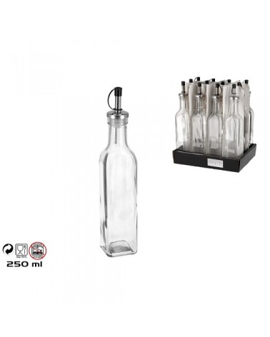 RECIPIENTE P/AZEITE VIDRO 0.25L