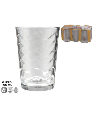 CONJ. 6 COPOS ANEIS 190ml