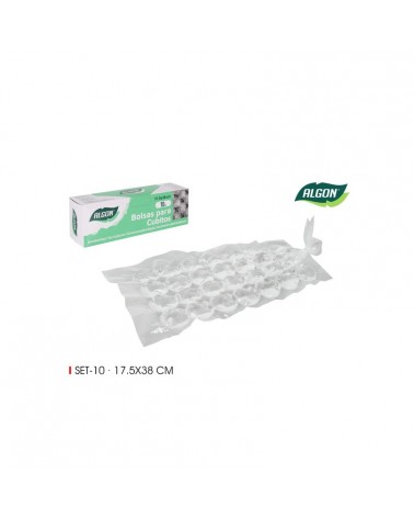 BOLSA P/GELO 17,5x38cm ALGON PACK10