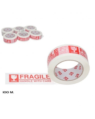 FITA-COLA FRAGIL 4,5cmX100m