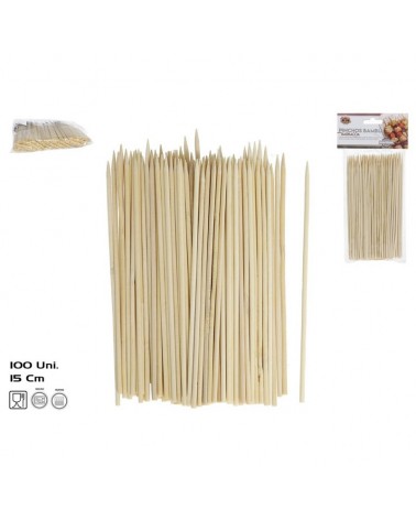 ESPETO BAMBOO 15cm PACK100