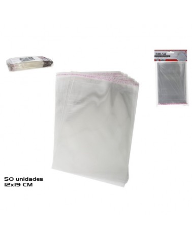 BOLSA PLASTICA PACK50 12X19CM