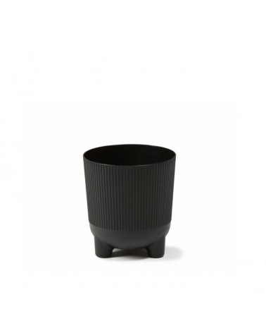 VASO ARIA ECO PRETO 14x16cm