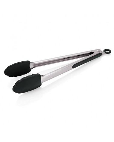 PINÇA SERVIR C/MOLA INOX/SILICONE 35cm 9657