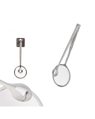 PINÇA DE AÇO C/ COADOR