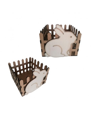 MADEIRA- CAIXA GRANDES C/COELHO