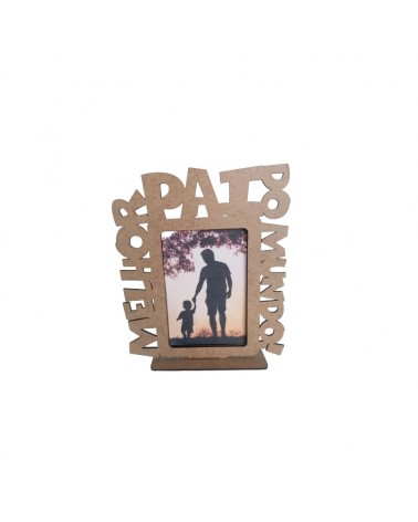 MADEIRA- MOLDURA MELHOR PAI 19X22.5CM CAST.