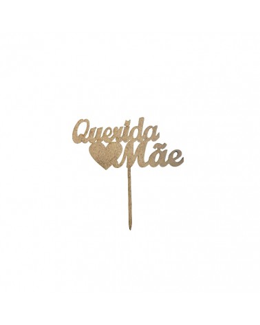 MADEIRA- QUERIDA MÃE C/PÉ 10CM