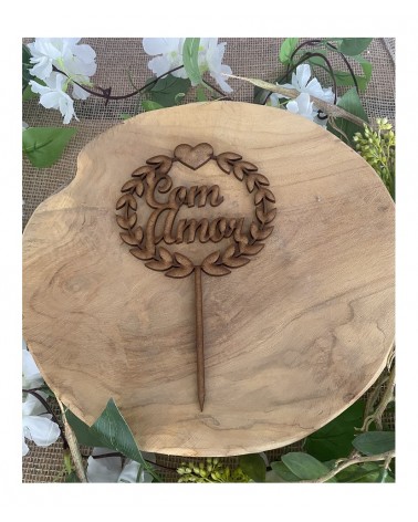 MADEIRA- RAMEADO COM AMOR CAST. 13X22CM