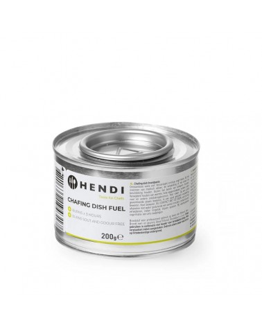 HENDI- LATA COMBUSTIVEL P/ RECHAUDS 200G