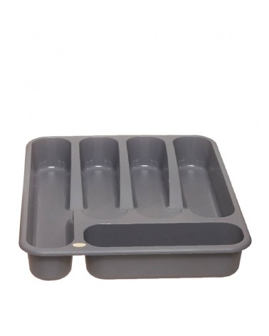 PORTA TALHERES BECLASSIC CINZA