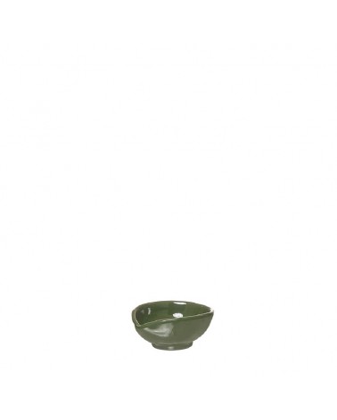 MELAMINA- TAÇA LEAF 9,8x8,2cm GLAZE GRE