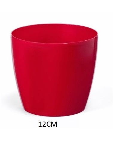 VASO MAGNOLIA VERMELHO 12CM