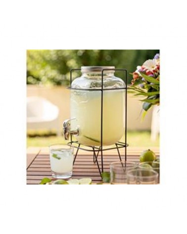 FRASCO VIDRO C/SUP. E TORNEIRA 8L BREST