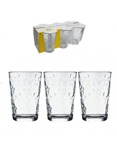 CONJ. 6 COPOS 20,5cl FLOWERS/DAISY 1034419/719