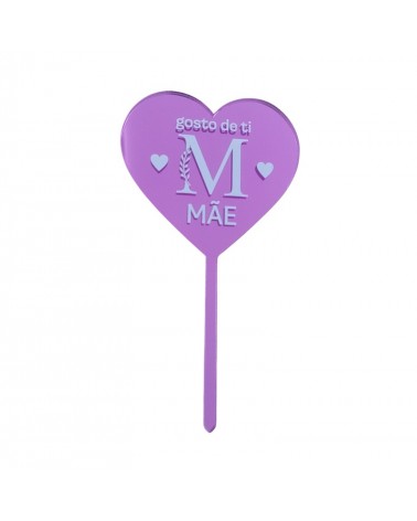 ACRILICO-ESPETO COR ROSA 