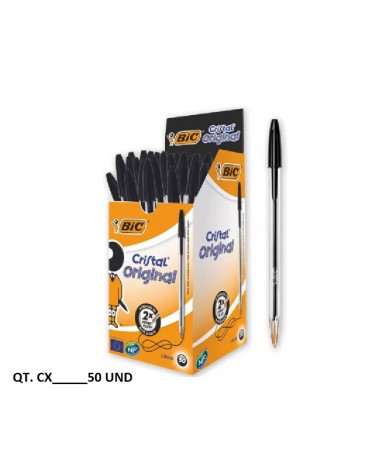 ESFEROGRAFICA BIC CRISTAL PRETO