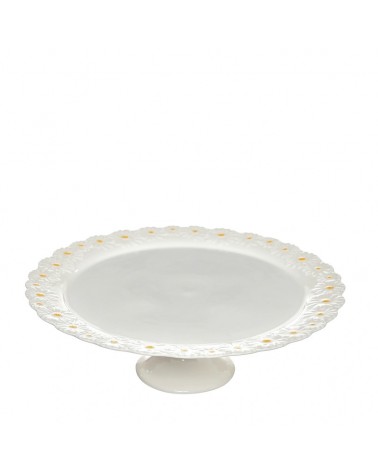 PORCELANA- PRATO 26cm C/PE MARGARIDAS