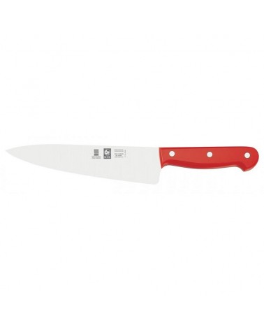 ICEL- FACA COZINHEIRO 20CM C/CABO VERMELHA