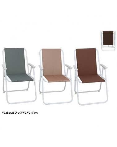 CADEIRA METAL DOBRAVEL 54X47X75.5CM